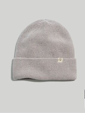 Madewell Cotton Cuffed Beanie | Telluride Stone - NWOT